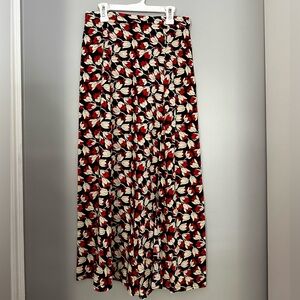 Floral Midi Skirt